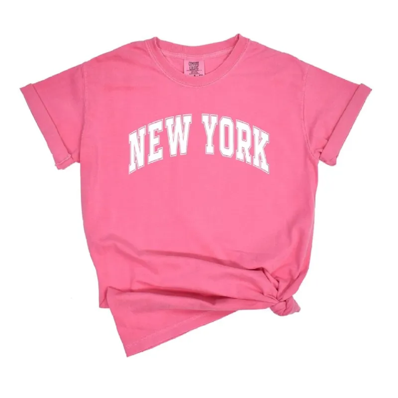 Varsity New York Garment Dyed Tee sold by Zulily