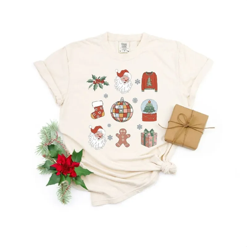 Christmas Collage Garment Dyed Tee sold by Zulily