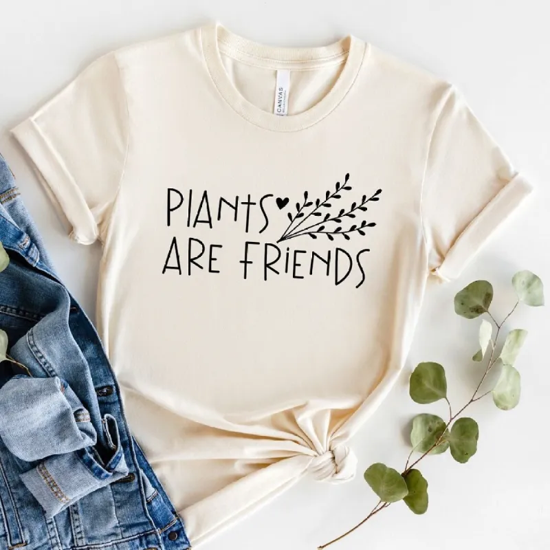 Plants Are Friends Short Sleeve Tee sold by Zulily
