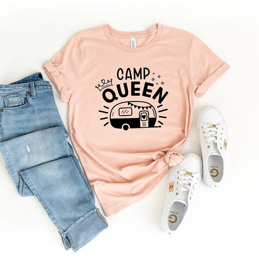 Camp Queen Trailer Short Sleeve Tee sold by Zulily