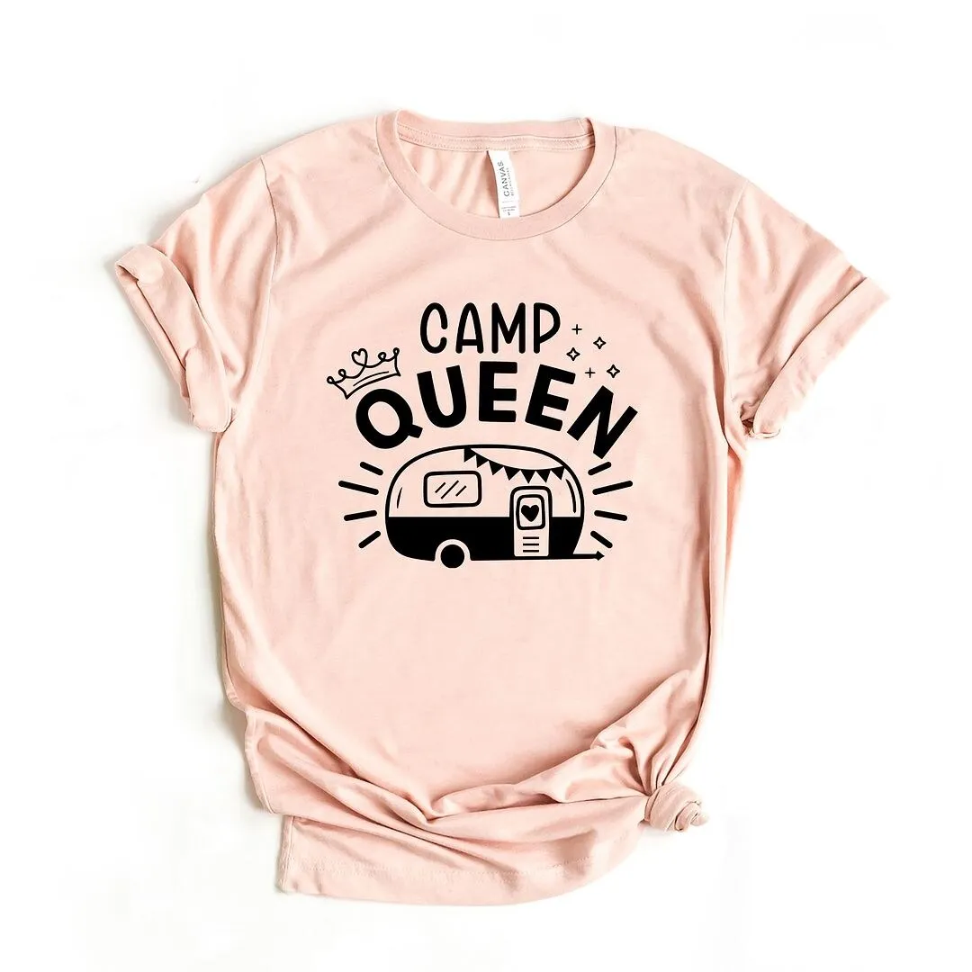 Camp Queen Trailer Short Sleeve Tee sold by Zulily product image thumbnail 2