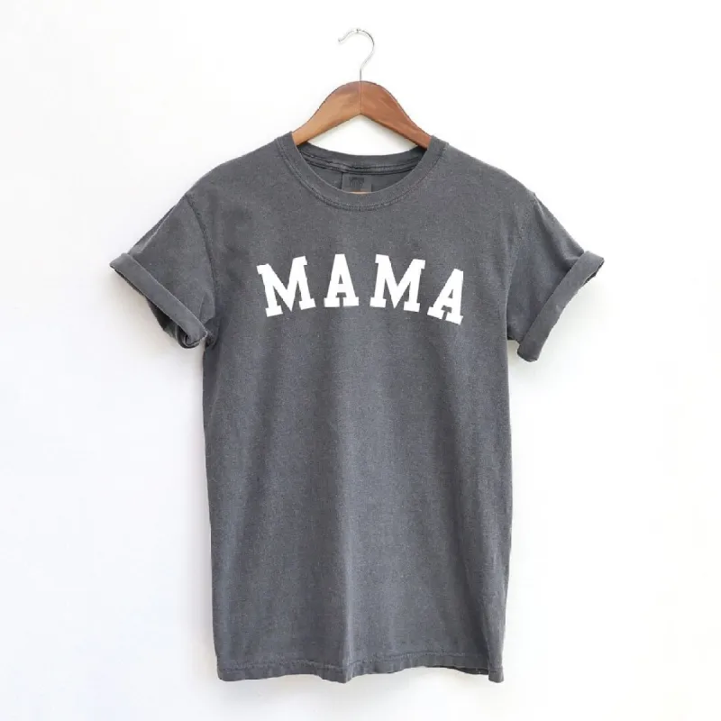 Mama Bold Garment Dyed Tee sold by Zulily