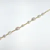 Freshwater Pearl 18K Gold plated Station Bracelet sold by Zulily