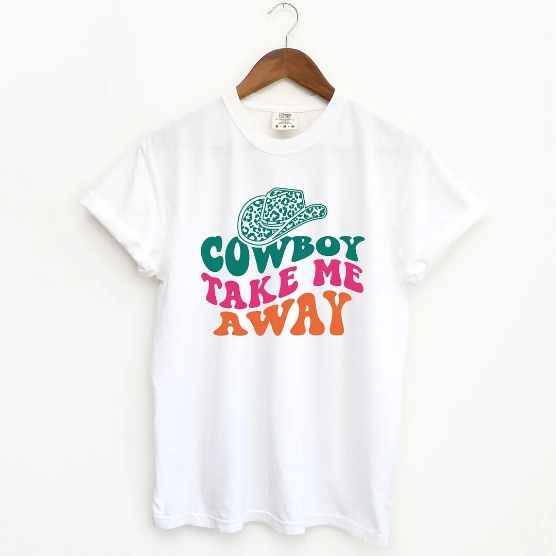 Cowboy Take Me Away Hat Garment Dyed Tee sold by Zulily