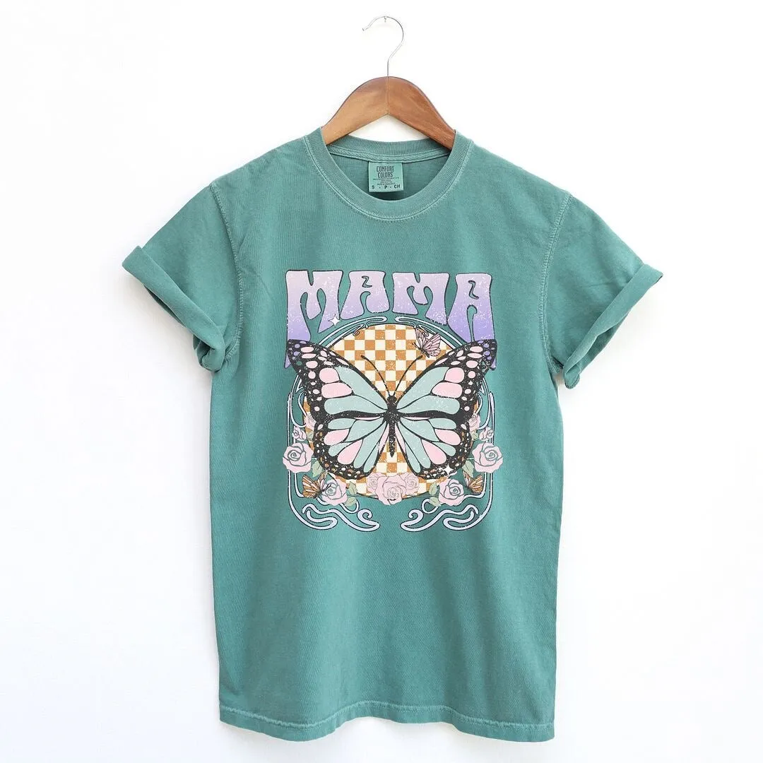 Mama Butterfly Garment Dyed Tee sold by Zulily