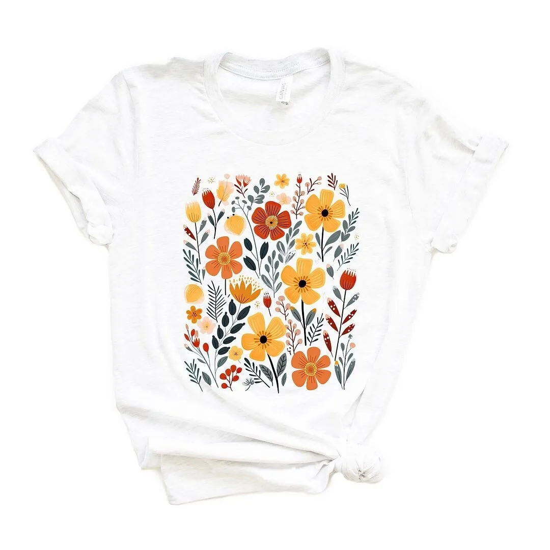 Nature Wildflowers Short Sleeve Tee sold by Zulily product image thumbnail 2