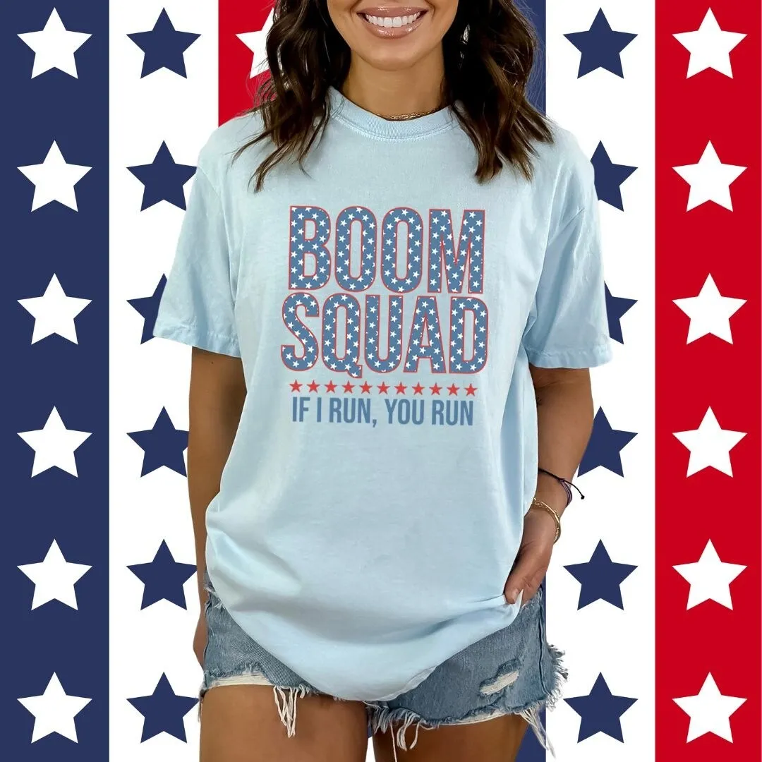 Boom Squad Varsity Stars Garment Dyed Tee sold by Zulily product image thumbnail 3