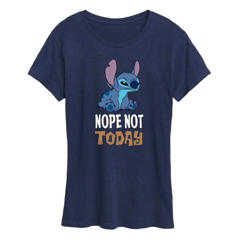 Lilo & Stitch Nope Not Today sold by Zulily