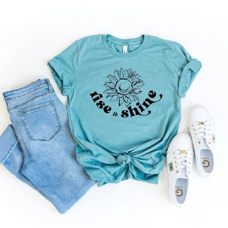 Rise And Shine Wildflower Short Sleeve Tee sold by Zulily