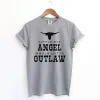 Little Bit Angel Horns Garment Dyed Tee sold by Zulily