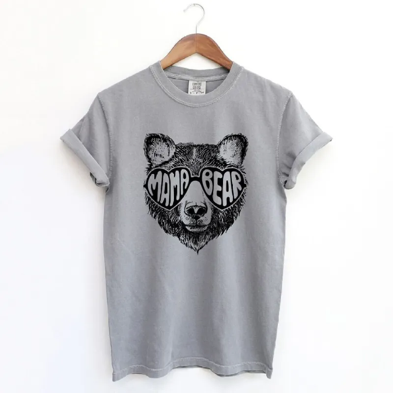 Mama Bear Sunglasses Garment Dyed Tee sold by Zulily