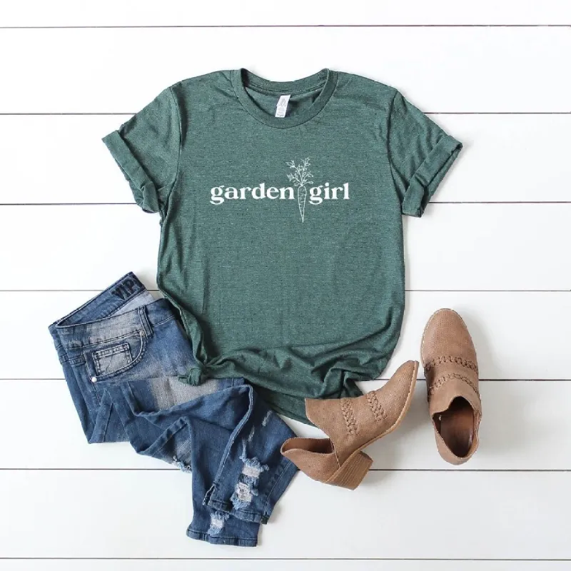 Garden Girl Short Sleeve Tee sold by Zulily