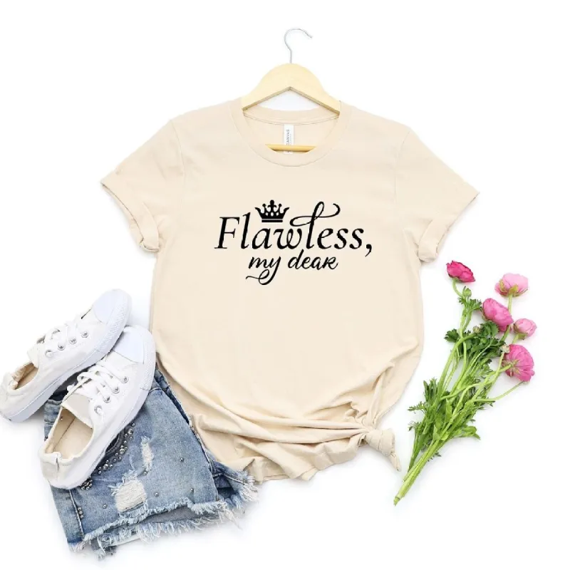Flawless My Dear Short Sleeve Crewnneck Tee sold by Zulily