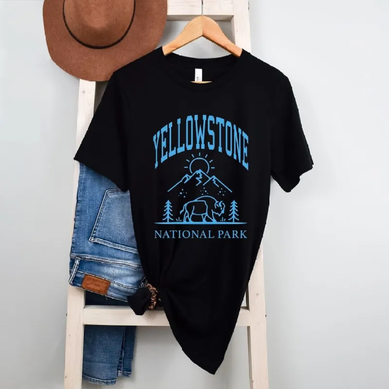 Yellowstone National Park Mountain Short Sleeve Tee made by Zulily