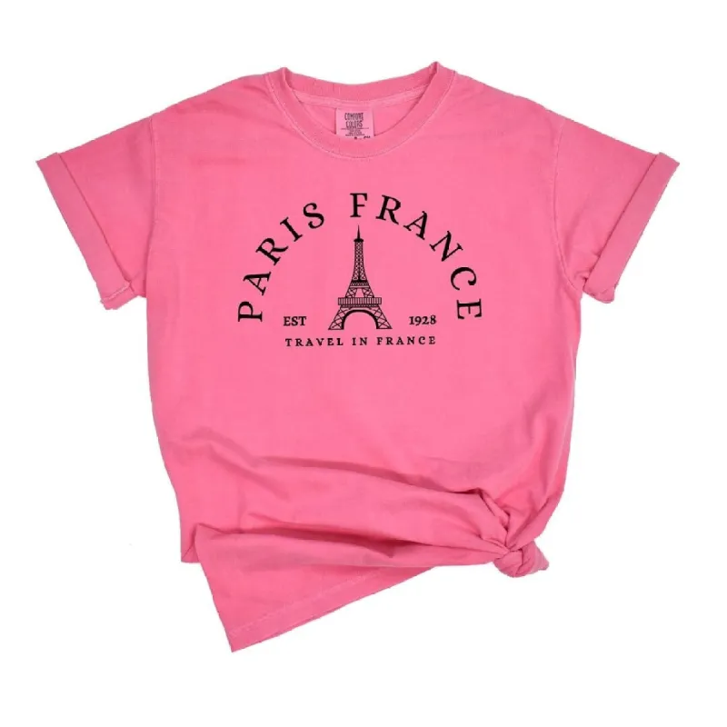 Paris France Garment Dyed Tee sold by Zulily