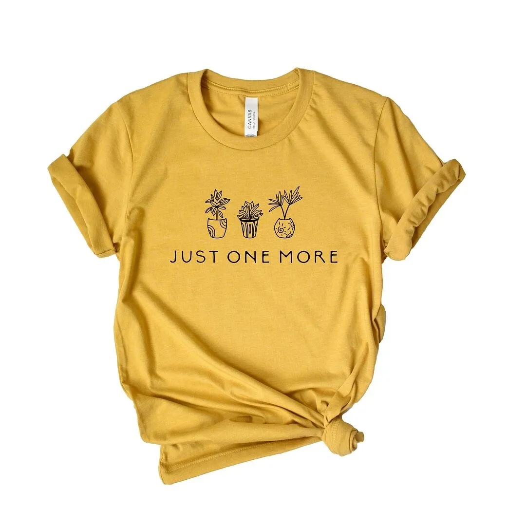 Just One More Plant Short Sleeve Tee sold by Zulily product image thumbnail 2
