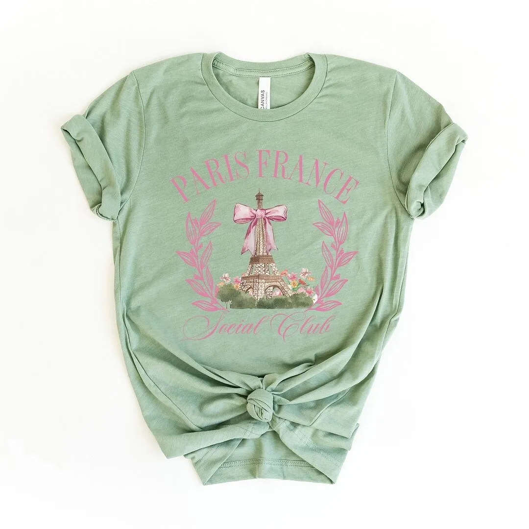 Coquette Paris Social Club Short Sleeve Crewnneck Tee sold by Zulily product image thumbnail 2