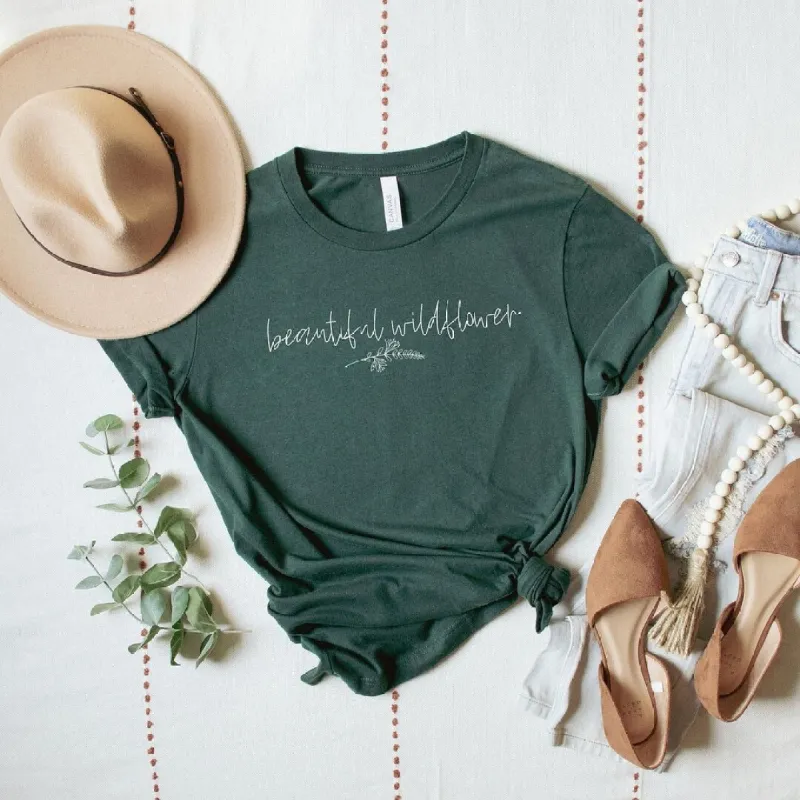 Beautiful Wildflower Short Sleeve Tee sold by Zulily