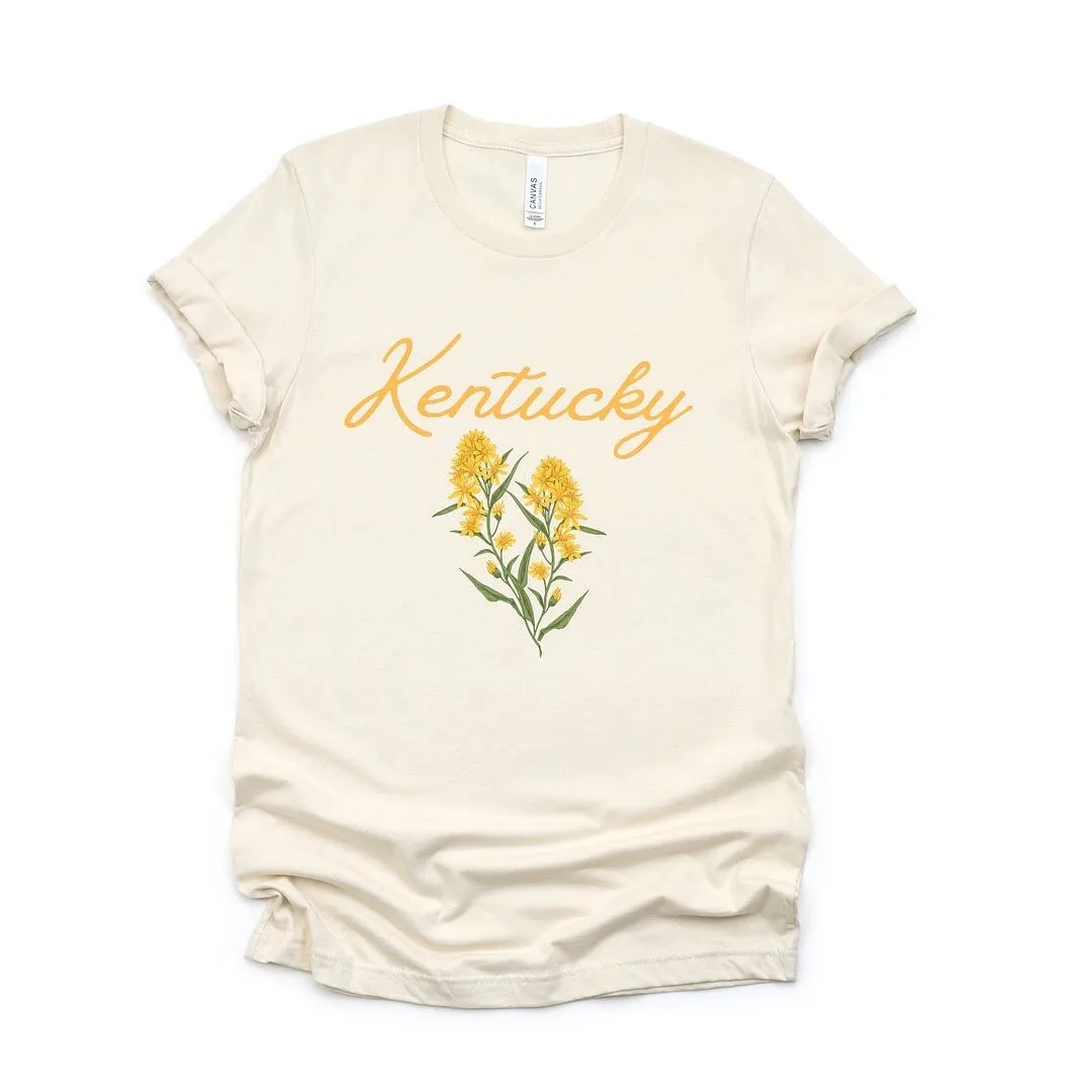 Kentucky Flower Colorful Short Sleeve Tee sold by Zulily product image thumbnail 2