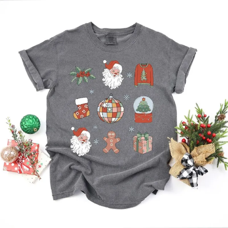 Christmas Collage Garment Dyed Tee sold by Zulily