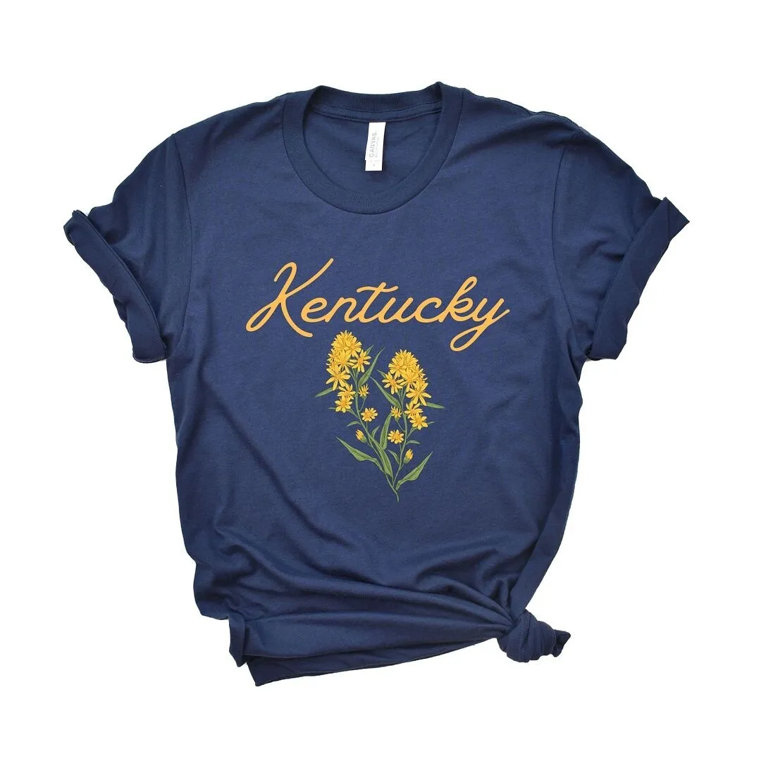 Kentucky Flower Colorful Short Sleeve Tee sold by Zulily product image thumbnail 2
