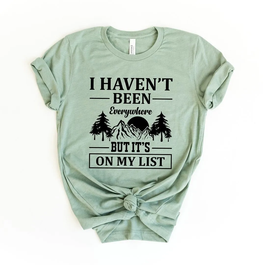 On My List Short Sleeve Tee sold by Zulily product image thumbnail 2