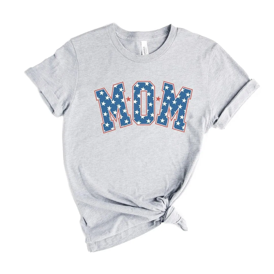 Patriotic Mom Varsity Short Sleeve Crewnneck Tee sold by Zulily product image thumbnail 2