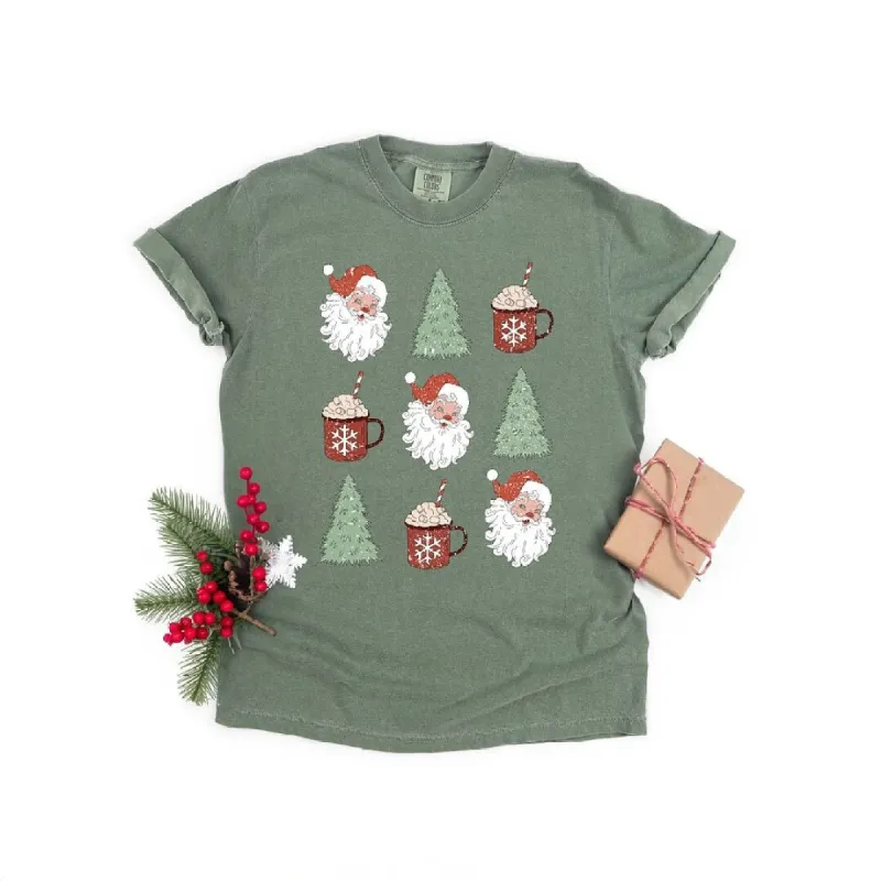 Tree and Mug Collage Garment Dyed Tee sold by Zulily