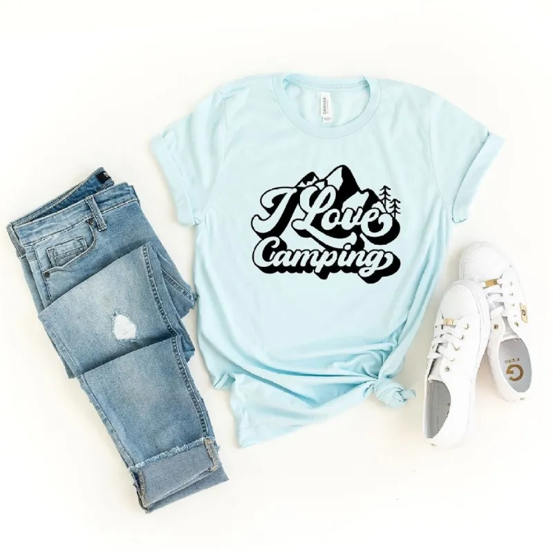 I Love Camping Short Sleeve Tee sold by Zulily