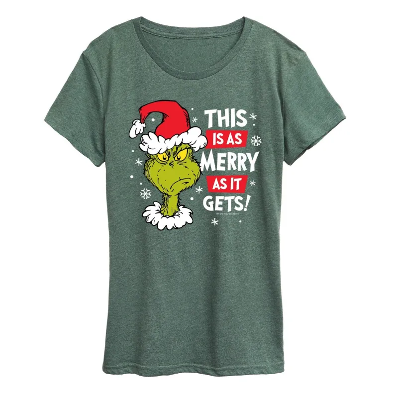 The Grinch As Merry As It Gets sold by Zulily