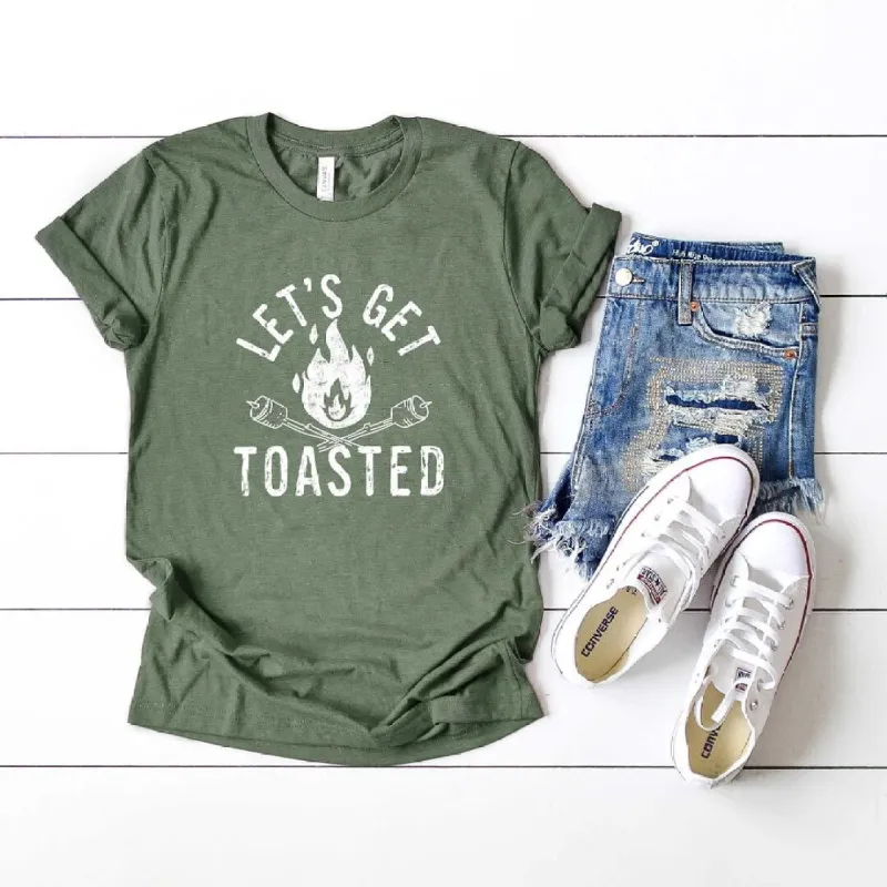 Let's Get Toasted Short Sleeve Tee sold by Zulily