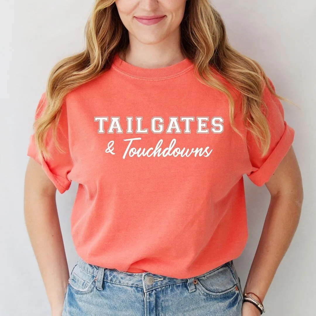 Tailgates And Touchdowns Garment Dyed Tee sold by Zulily product image thumbnail 3