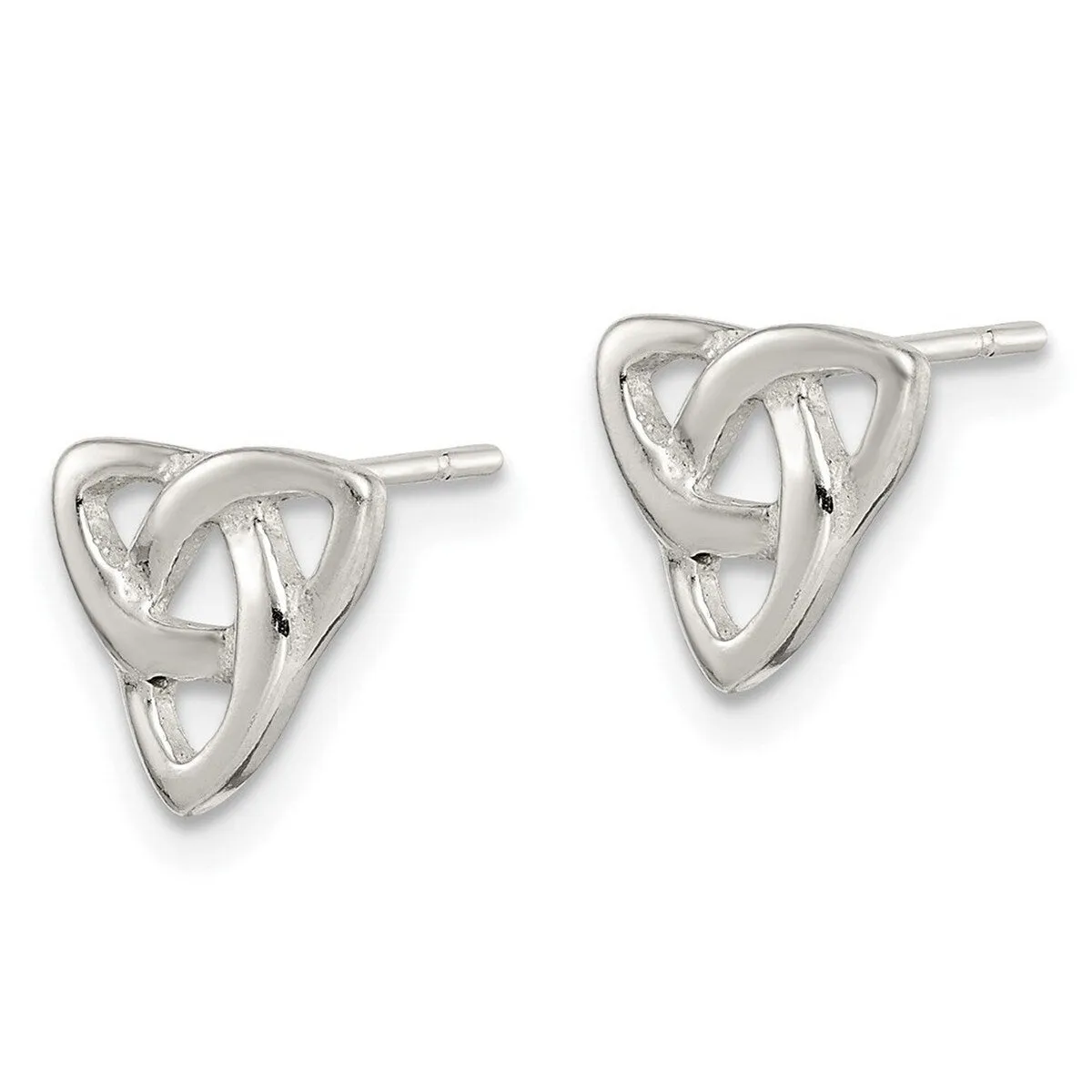 Curata 925 Sterling Silver Polished 10x9mm Celtic Knot Post Earrings sold by Zulily product image thumbnail 3
