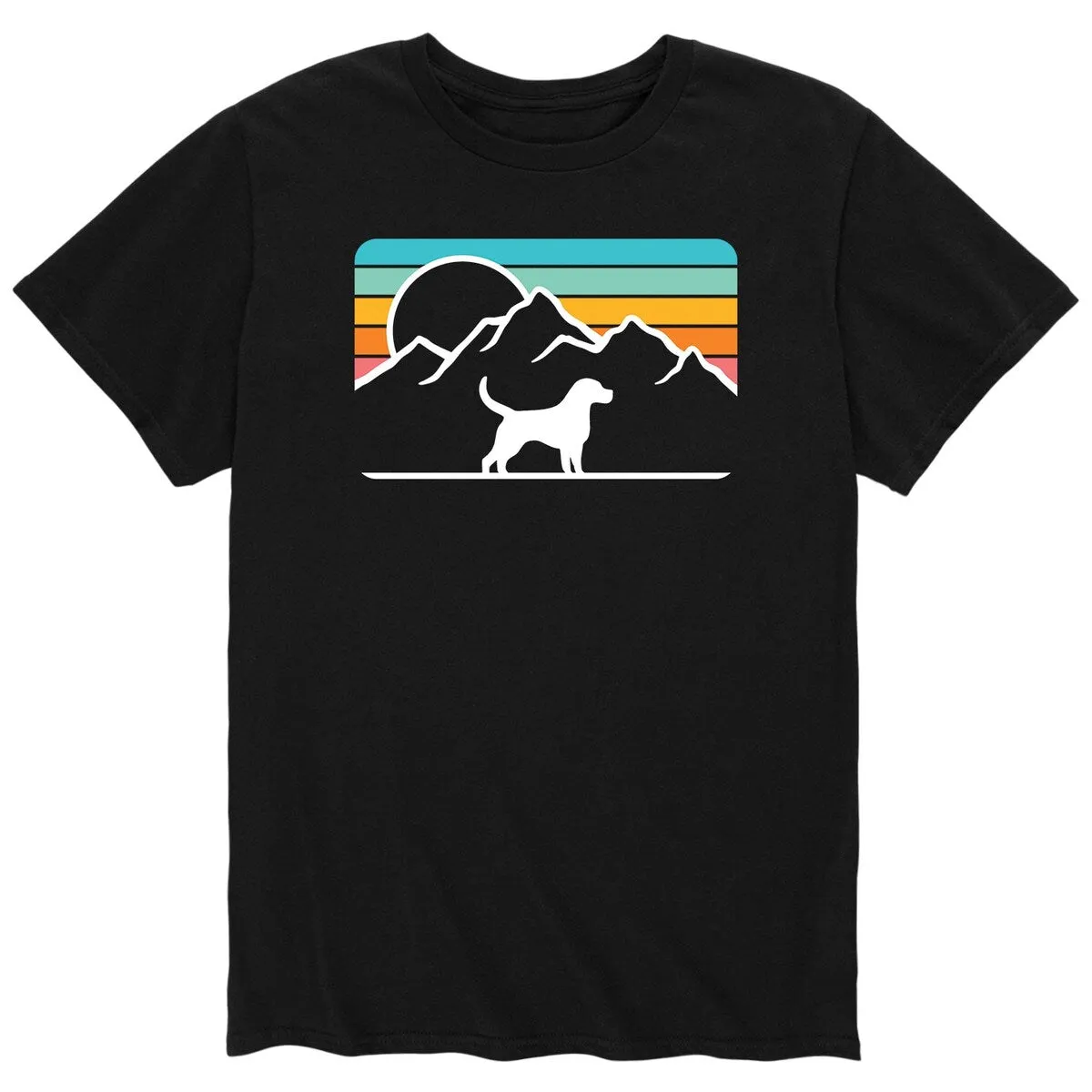 Dog With Retro Mountain sold by Zulily