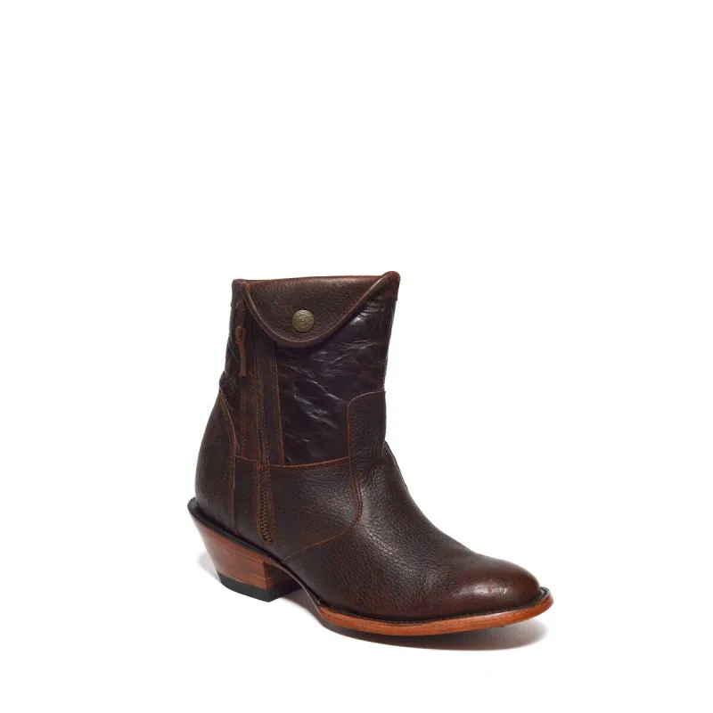 RedHawk Boot Co. Lindsey Women's Western Oval Toe Booties sold by Zulily