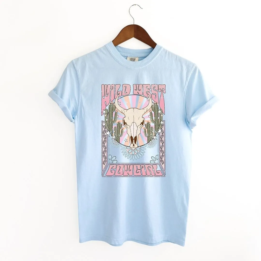 Wild West Cowgirl Garment Dyed Tee sold by Zulily