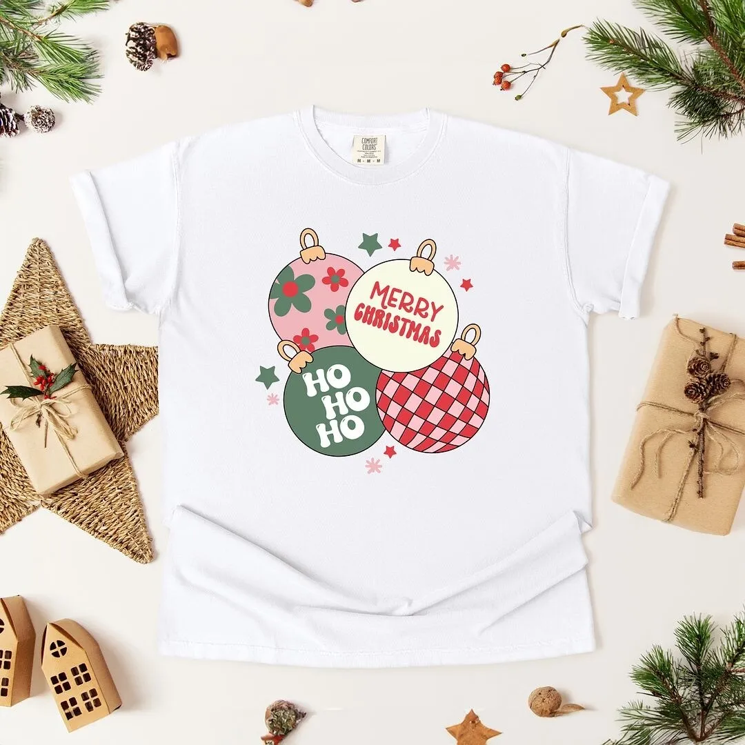 Christmas Ornaments Garment Dyed Tee sold by Zulily product image thumbnail 5