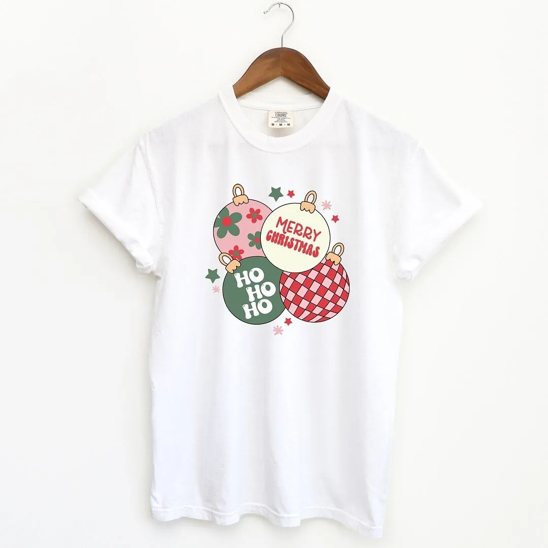 Christmas Ornaments Garment Dyed Tee sold by Zulily