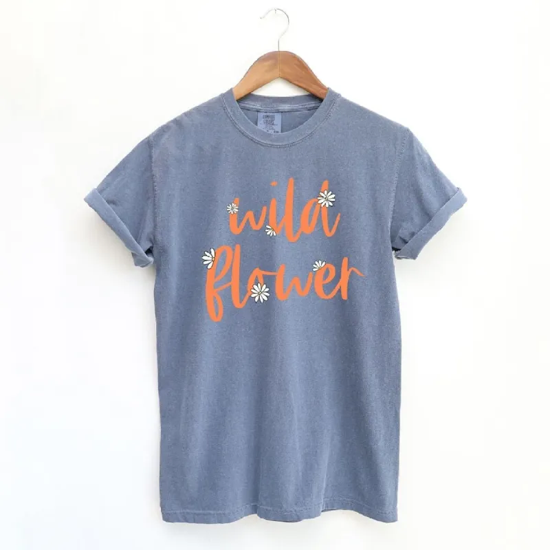 Wild Flower Garment Dyed Tee sold by Zulily