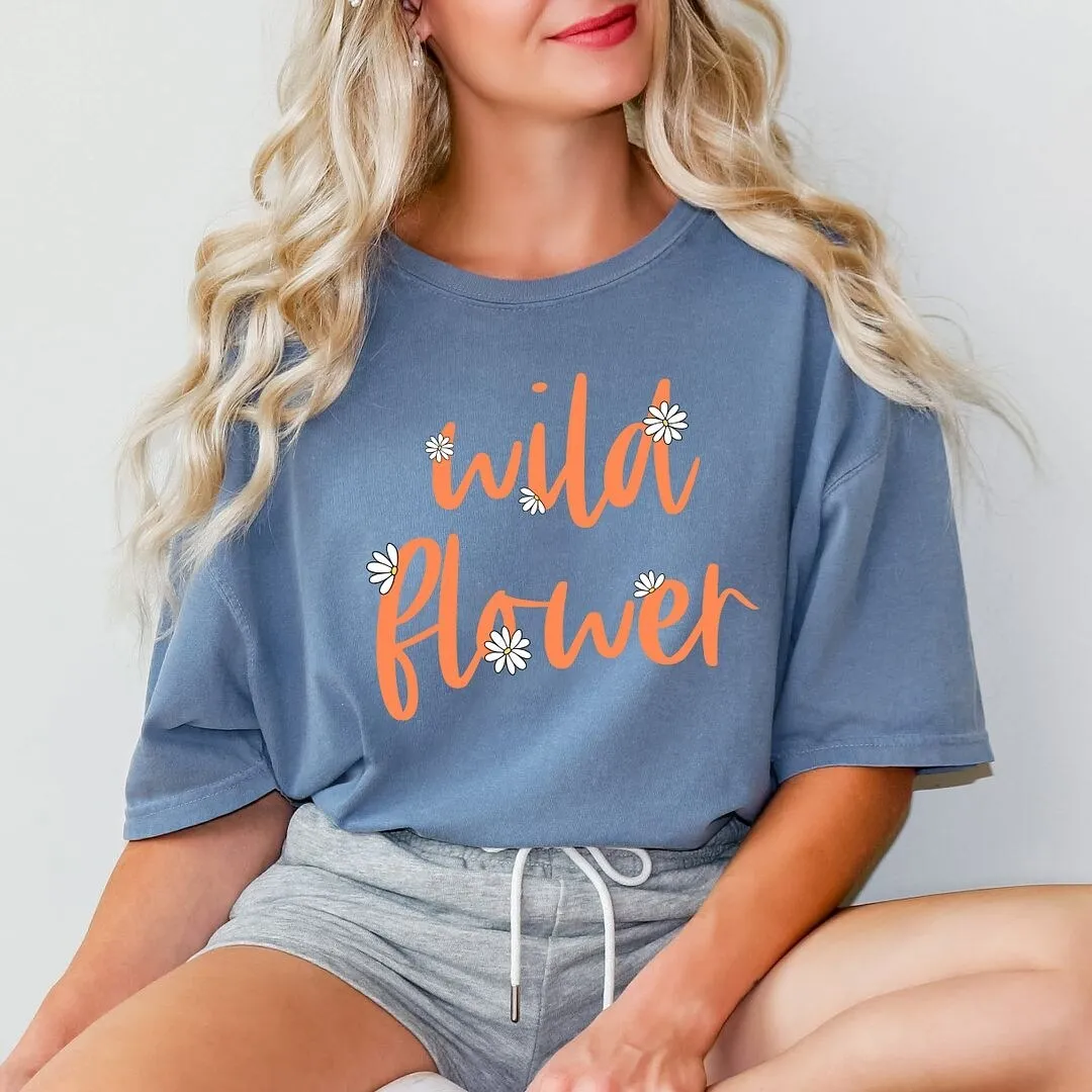 Wild Flower Garment Dyed Tee sold by Zulily product image thumbnail 2