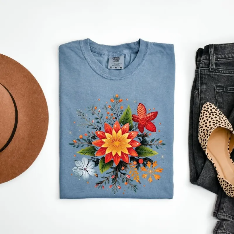 Winter Plants Garment Dyed Tee sold by Zulily