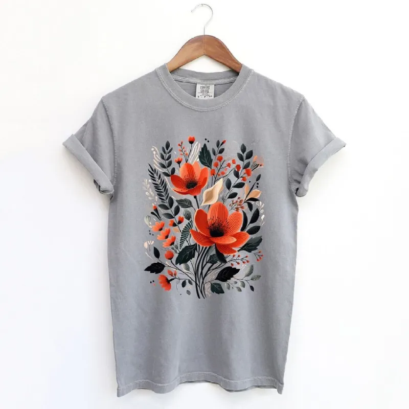 Rustic Flowers Garment Dyed Tee sold by Zulily