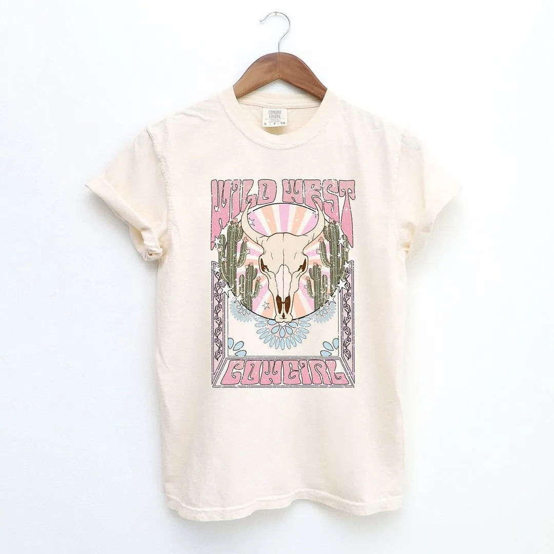 Wild West Cowgirl Garment Dyed Tee sold by Zulily product image thumbnail 2