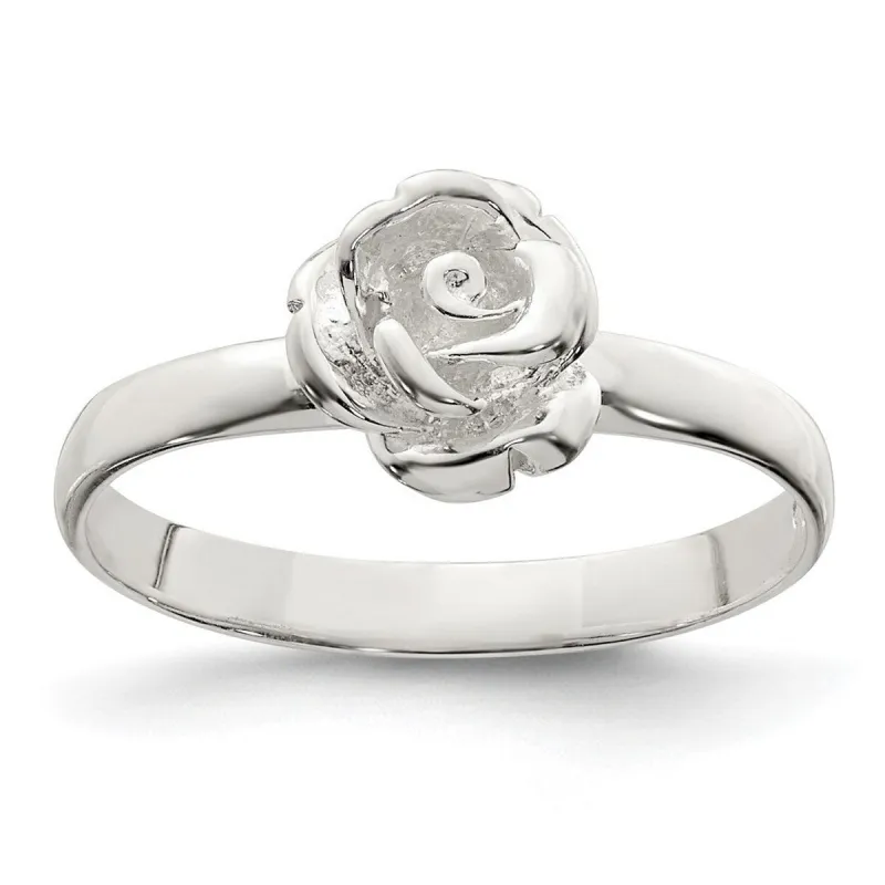 Curata 925 Sterling Silver 8mmSingle Rose Ring sold by Zulily