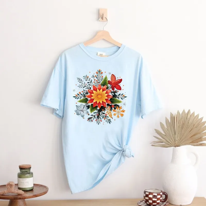 Winter Plants Garment Dyed Tee sold by Zulily