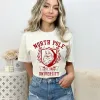 Santa North Pole University Garment Dyed Tee sold by Zulily