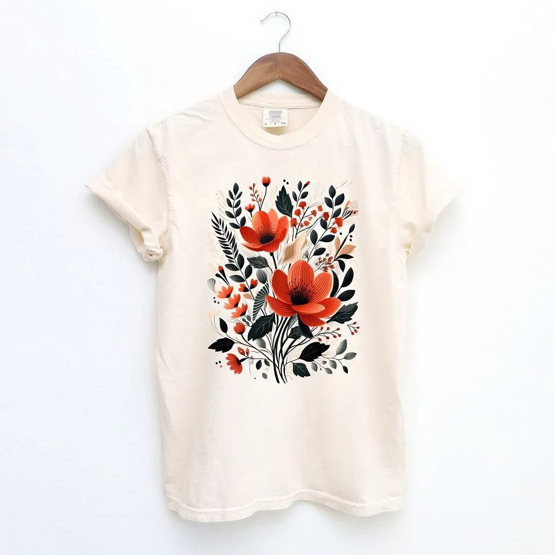 Rustic Flowers Garment Dyed Tee sold by Zulily