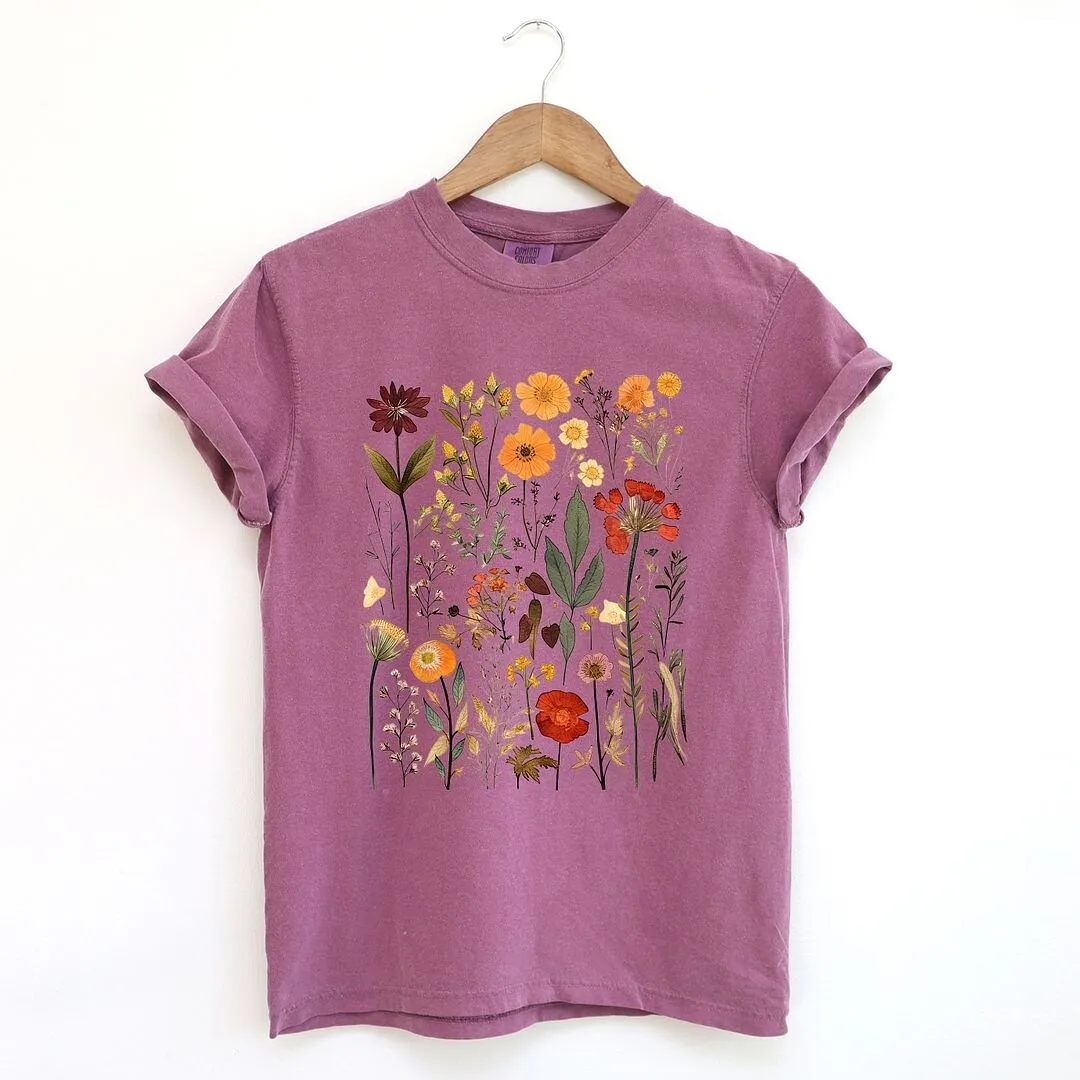 Vintage Pressed Flowers Garment Dyed Tee sold by Zulily