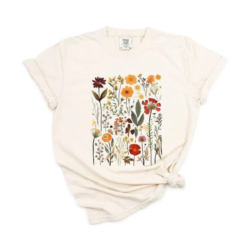 Vintage Pressed Flowers Garment Dyed Tee sold by Zulily