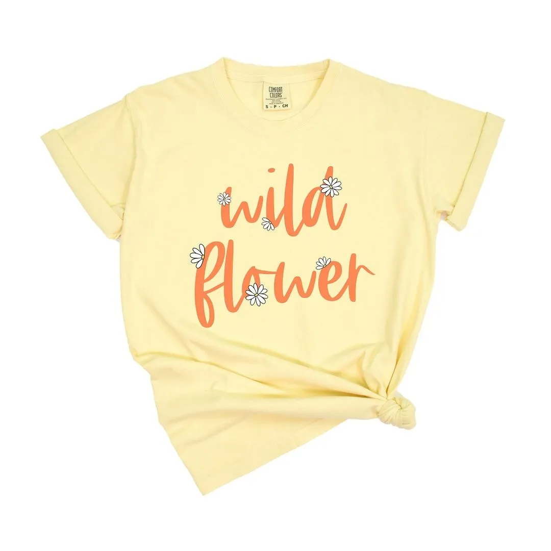 Wild Flower Garment Dyed Tee sold by Zulily